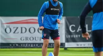 Hatayspor'da Burak Bekaroğlu ilk idmanına çıktı