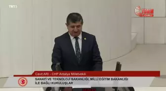 Cavit Arı: Millet İttifakı Olarak, Toplumun Tüm Kesimleriyle Birlikte Halkımızı Biz Zenginleştireceğiz.