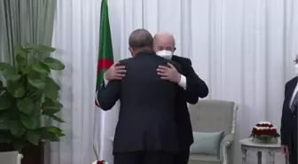 Dışişleri Bakanı Mevlüt Çavuşoğlu Cezayir'de