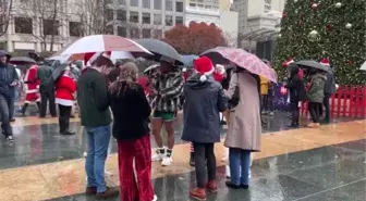 KALİFORNİYA - San Francisco kentinde SantaCon Günü