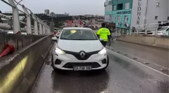 Otomobilin çarptığı kişi yaralandı