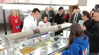 29 TL'ye 4 çeşit yemek! İmamoğlu, Kent Lokantısı'nın 3.'sünü açtı