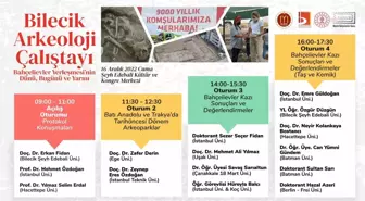 Bilecik'te Arkeoloji Çalıştayı Düzenlenecek