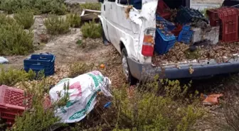 Denizli'de devrilen minibüsteki 8 kişi yaralandı