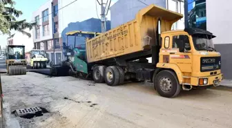 Tepebaşı'nda üstyapı çalışmaları