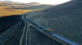 Ağrı'da bin 156 kilometrelik köy yolu sıcak asfaltla buluştu