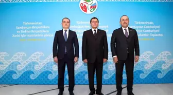 Çavuşoğlu, Türkiye-Azerbaycan-Türkmenistan Üçlü Dışişleri Bakanları Toplantısına katıldı