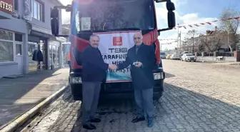 Çıldır Belediyesine TBB'den hibe itfaiye