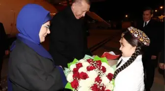 Cumhurbaşkanı Erdoğan, Türkmenistan'a hareketi öncesi basın toplantısında konuştu: (2)