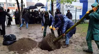 Terör saldırısında hayatını kaybeden Yağmur'un anısına fidan dikildi