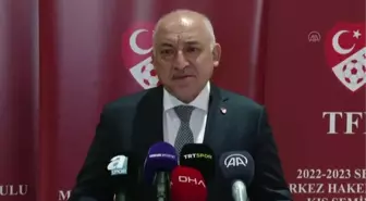 TFF Başkanı Büyükekşi: 'Yabancı VAR hakemi getirmek birçok ülkeyle görüştük ama maalesef olumlu bir cevap alamadık'