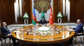 Cumhurbaşkanı Erdoğan: 'Türkmen doğalgazının Batı pazarlarına nakline yönelik çalışmalara artık başlamamız gerekiyor'