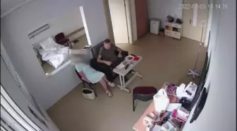Gürcistan'da tutuklu olarak klinikte tedavisi süren Saakaşvili'nin görüntüleri paylaşıldı