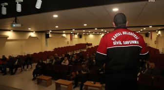Kartal Belediyesi'nden Afet Gönüllülerine Eğitim