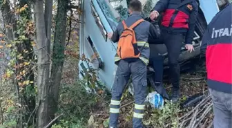 Zonguldak'ta öğrenci servisi tepeden yuvarlandı: 1 ölü, 18 yaralı