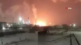 Rusya'da petrol tesisinde yangın: 2 ölü, 4 yaralı