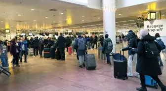 Belçika'da çalışanlar hayat pahalılığını protesto için greve gitti