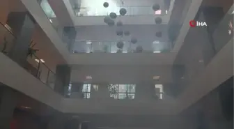 İstanbul Anadolu Adalet Sarayı'nda gerçeğini aratmayan yangın tatbikatı