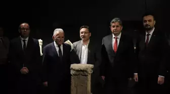 Pers dönemine ait ateş kültü sunağı Ankara'dan Kayseri'ye getirildi
