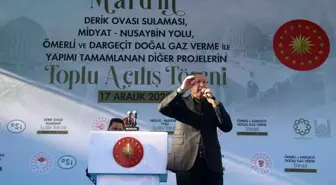 Cumhurbaşkanı Erdoğan, Mardin'de toplu açılış töreninde konuştu: (2)
