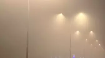 Yoğun sis etkili oluyor