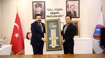 Tuzla Belediye Başkanı Yazıcı, Ağrı Valisi Varol ve Belediye Başkanı Sayan'ı ziyaret etti