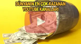 YouTube kanallarının devasa serveti ortaya çıktı!