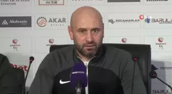 Muzaffer Bilazer: 'Oyuncularımı kutluyorum inanılmaz mücadele veriyorlar'