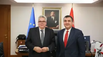 AP Türkiye Raportörü Nacho Sanchez Amor, Dışişleri Bakan Yardımcısı Faruk Kaymakcı ile Görüştü
