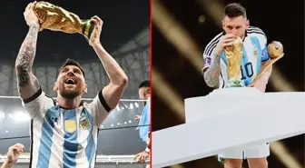 Tarihe geçen paylaşım! Messi'nin kupalı fotoğraflarının beğeni sayısı ağızları açık bıraktı