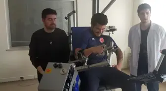 A Milli Erkek Hentbol Takımı'na periyodik test uygulanıyor