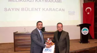 Melikgazi Kaymakamı Bülent Karacan KAYMEK'in seminerine konuk oldu