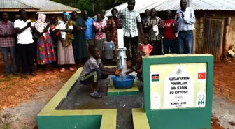 Kenya'da açılan su kuyusuna 'Kütahya'nın pınarları' ismi verildi