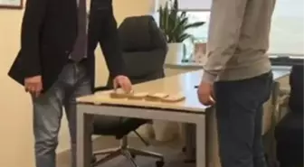 KURYENİN YOLA DÜŞÜRDÜĞÜ PARADAN 20 BİN EURO'SU BULUNDU