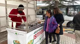 Sungurlu Belediyesi'nden 'Bardakta çorba' ikramı