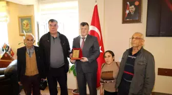 Aydın Engelliler Spor Kulübü Derneği'nden teşekkür plaketi