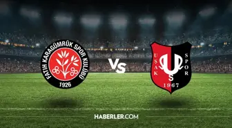 Karagümrük - Uşakspor Bld. maçı ne zaman, saat kaçta? Karagümrük - Uşakspor CANLI Aspor izleme linki var mı?