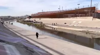 Meksika'nın Ciudad Juarez kentindeki göçmenlerin bekleyişi sürüyor