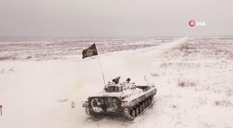 Rus ve Belarus askerlerinden ortak savaş tatbikatı