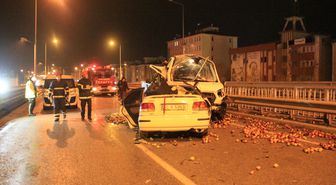 Trafik kazası: 1 ölü, 1 yaralı