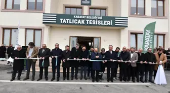 Karatay Belediyesi Tatlıcak Tesisleri yeni binası açıldı