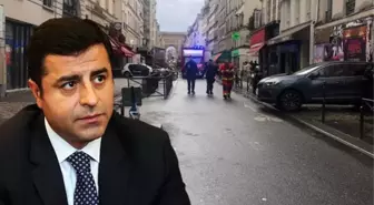 Demirtaş, Paris'teki saldırı sonrası Macron'u etiketleyip paylaşım yaptı