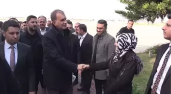 AK Parti Sözcüsü Çelik, 'Tesbih ve Doğal Taşlar Fuarı'nı ziyaret etti