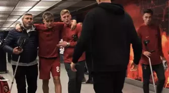 Lider Galatasaray'a nazar değdi! Yıldız futbolcuların stattan çıkış görüntüsü taraftarı kahretti