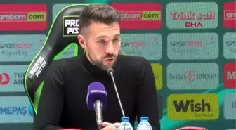Alanyaspor maçının ardından