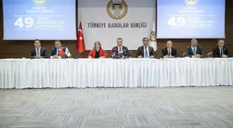 TBB Başkanı Sağkan'dan 'Avukatlık hizmetlerinde KDV oranı düşürülsün' çağrısı
