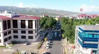 Bingöl'ün en işlek kavşağında yollar 6 şeride yükseltildi