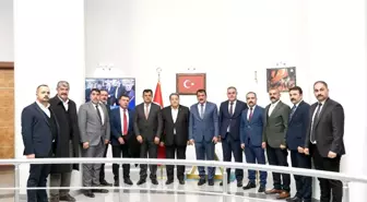 Fendoğlu ve MHP il yönetiminden Gürkan'a ziyaret