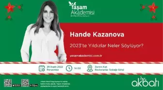Hande Kazanova'dan '2023'te yıldızlar neler söylüyor?' söyleşisi