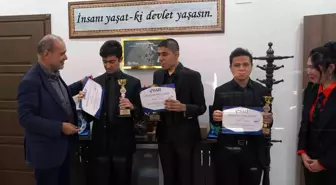 Özel sporcular kupaları ile Uzundemir'i ziyaret etti
